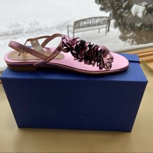 Stuart Weitzman, New,  Devorah, Flat Sandals.